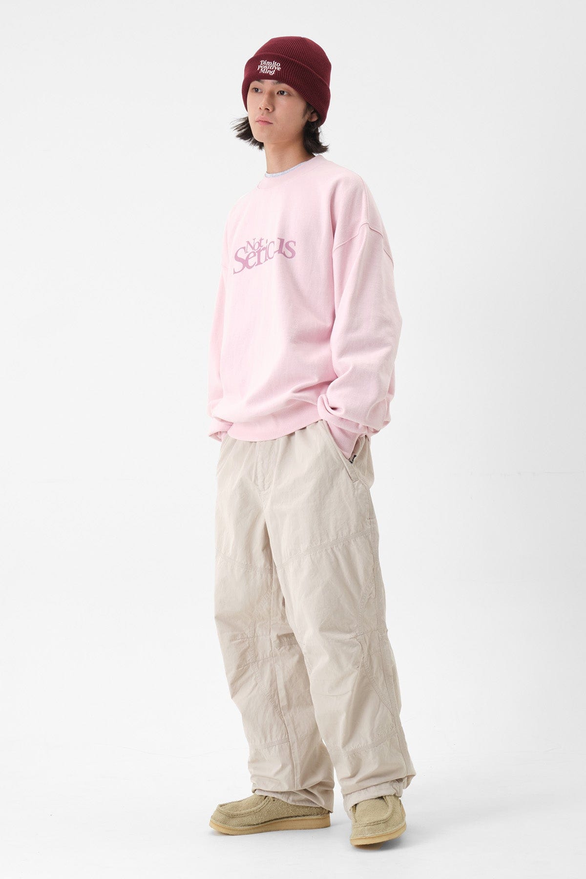 VERT NS SWEATSHIRT LIGHT PINK