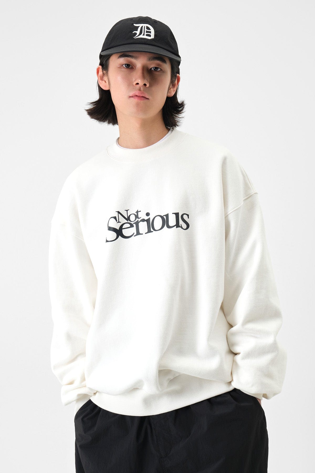 VERT NS SWEATSHIRT WHITE