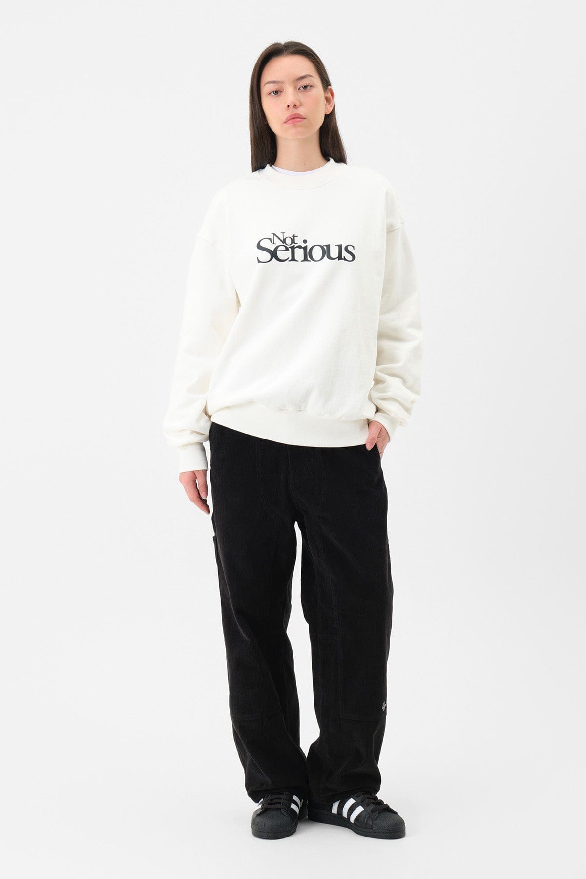 VERT NS SWEATSHIRT WHITE