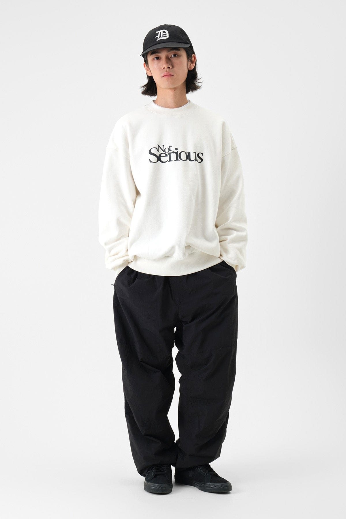 VERT NS SWEATSHIRT WHITE