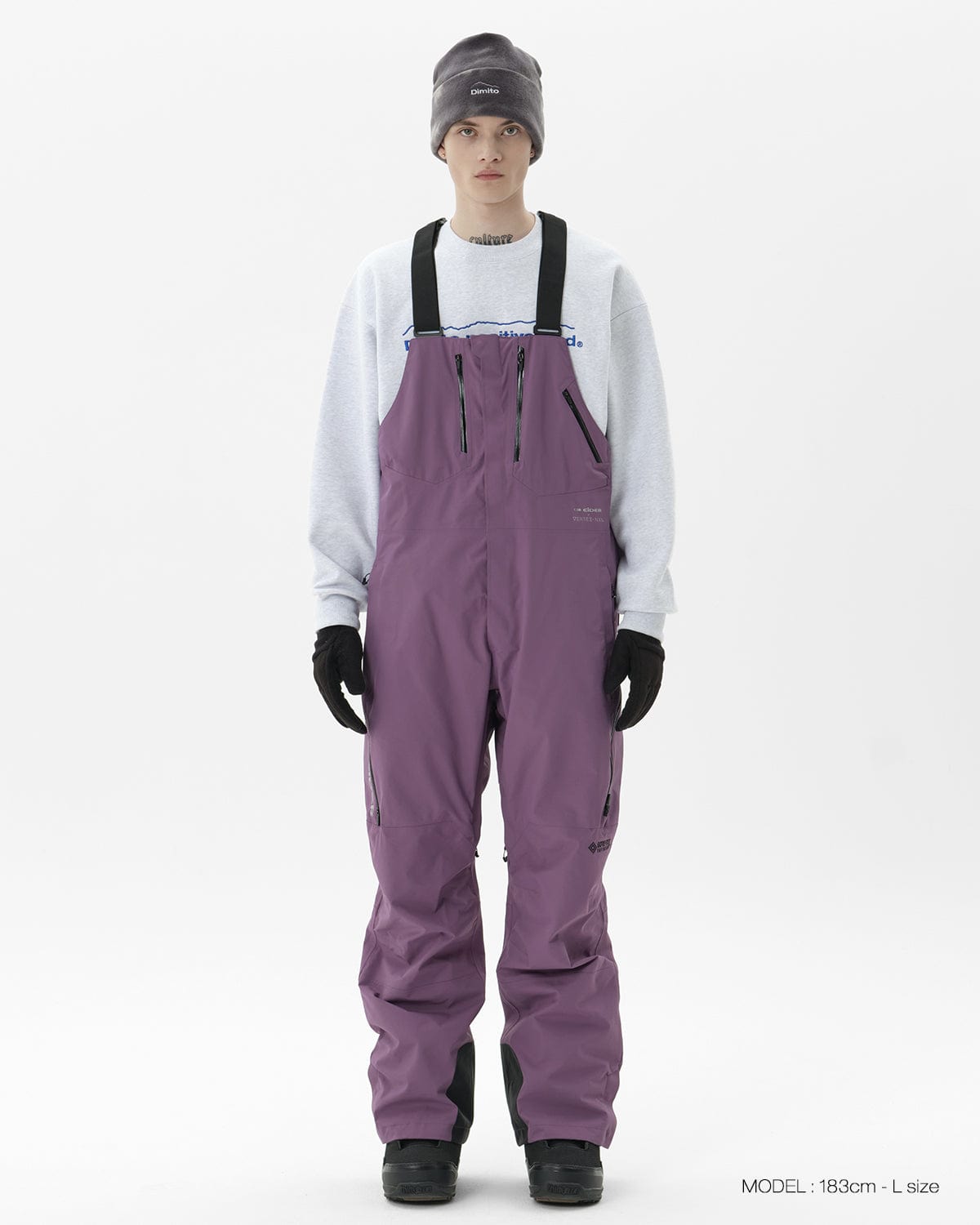 VERT NXL GTX BIB (VTX X EIDER) PANTS PURPLE