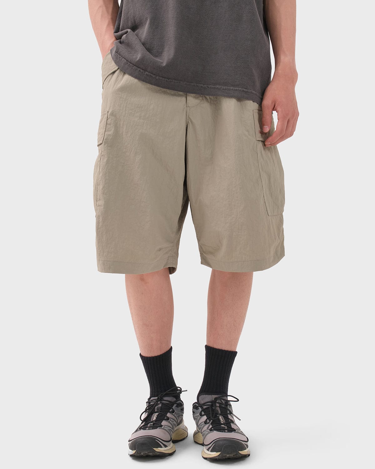 VERT NY CARGO SHORT PANTS BEIGE