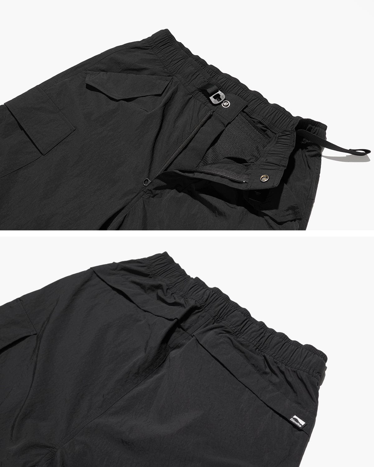 VERT NY CARGO SHORT PANTS BLACK