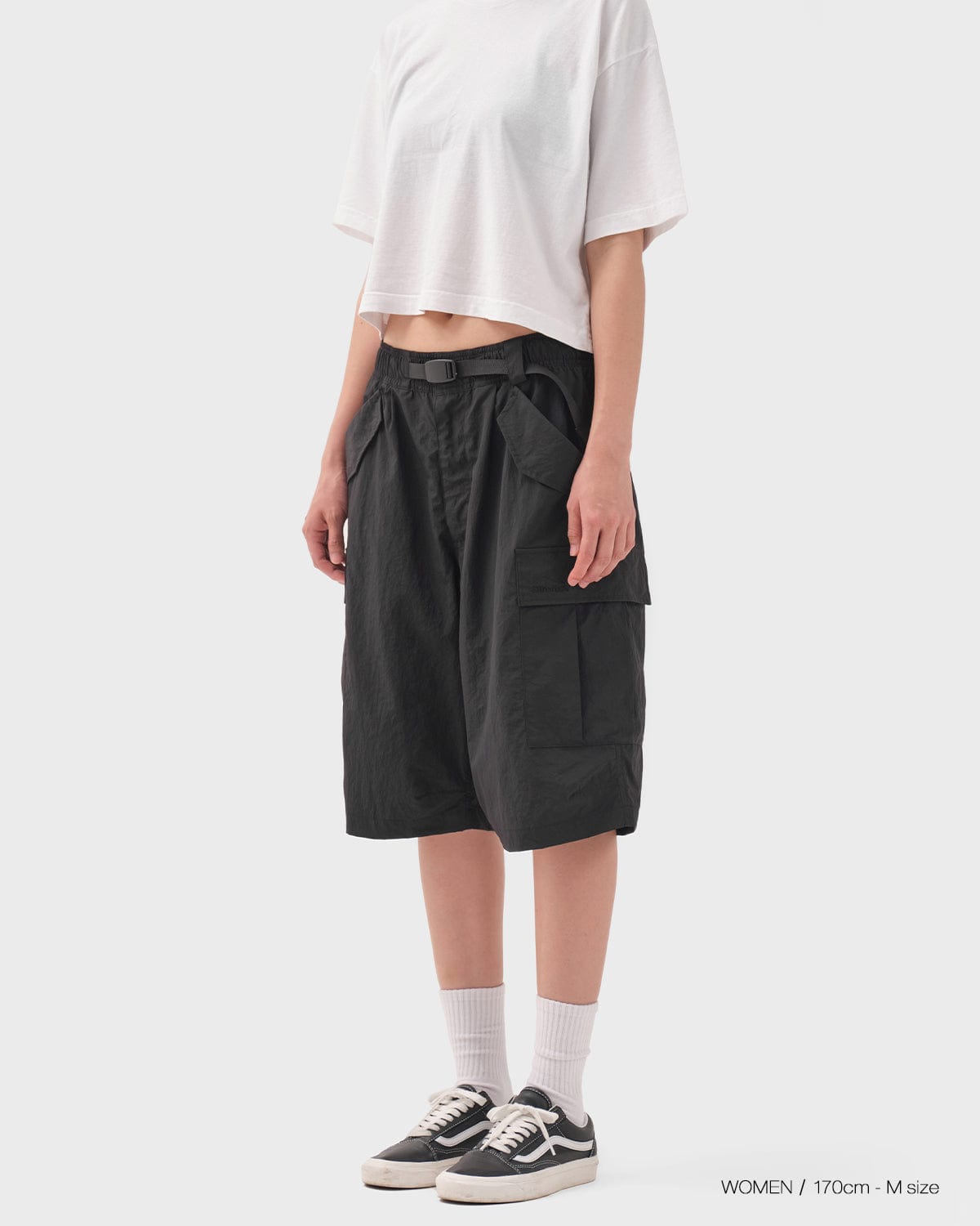 VERT NY CARGO SHORT PANTS BLACK