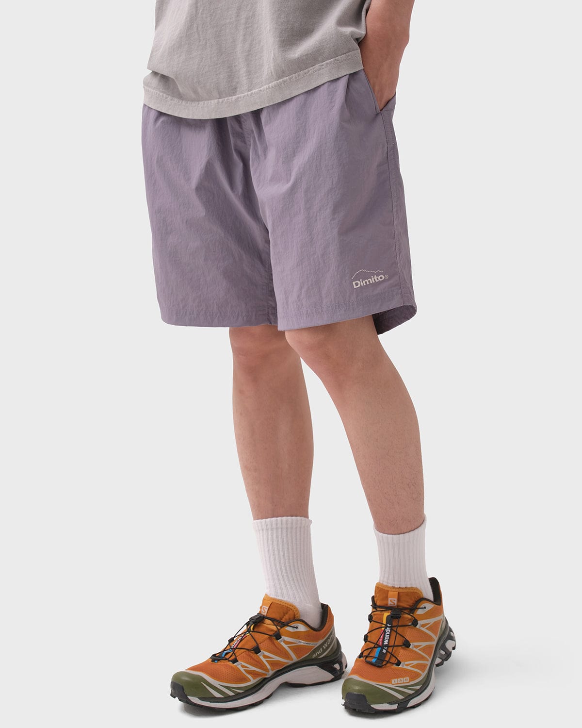 VERT NY EASY SHORT PANTS PURPLE ASH