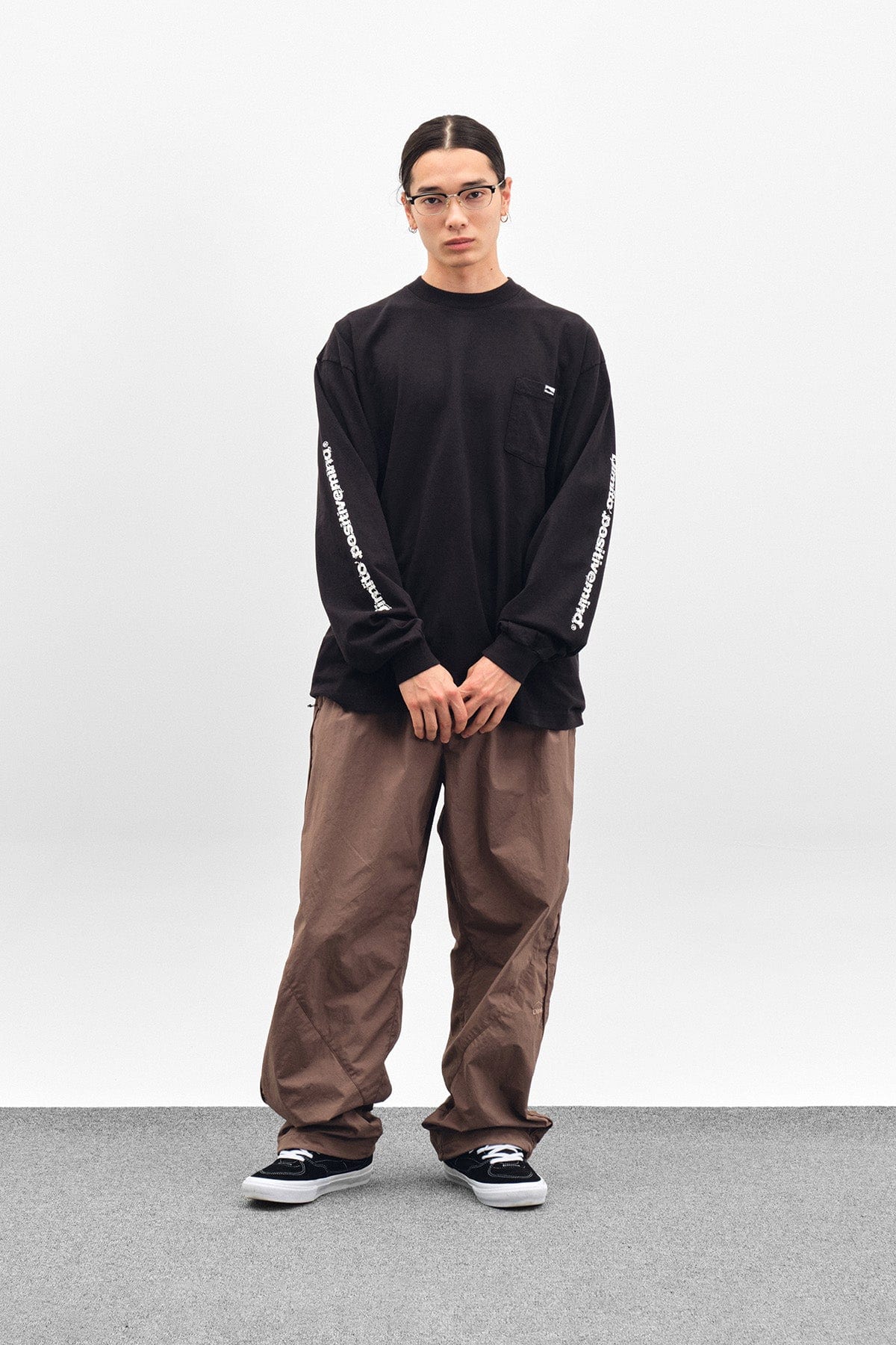 VERT NY LINE AIRFORCE PANTS DEEP BROWN