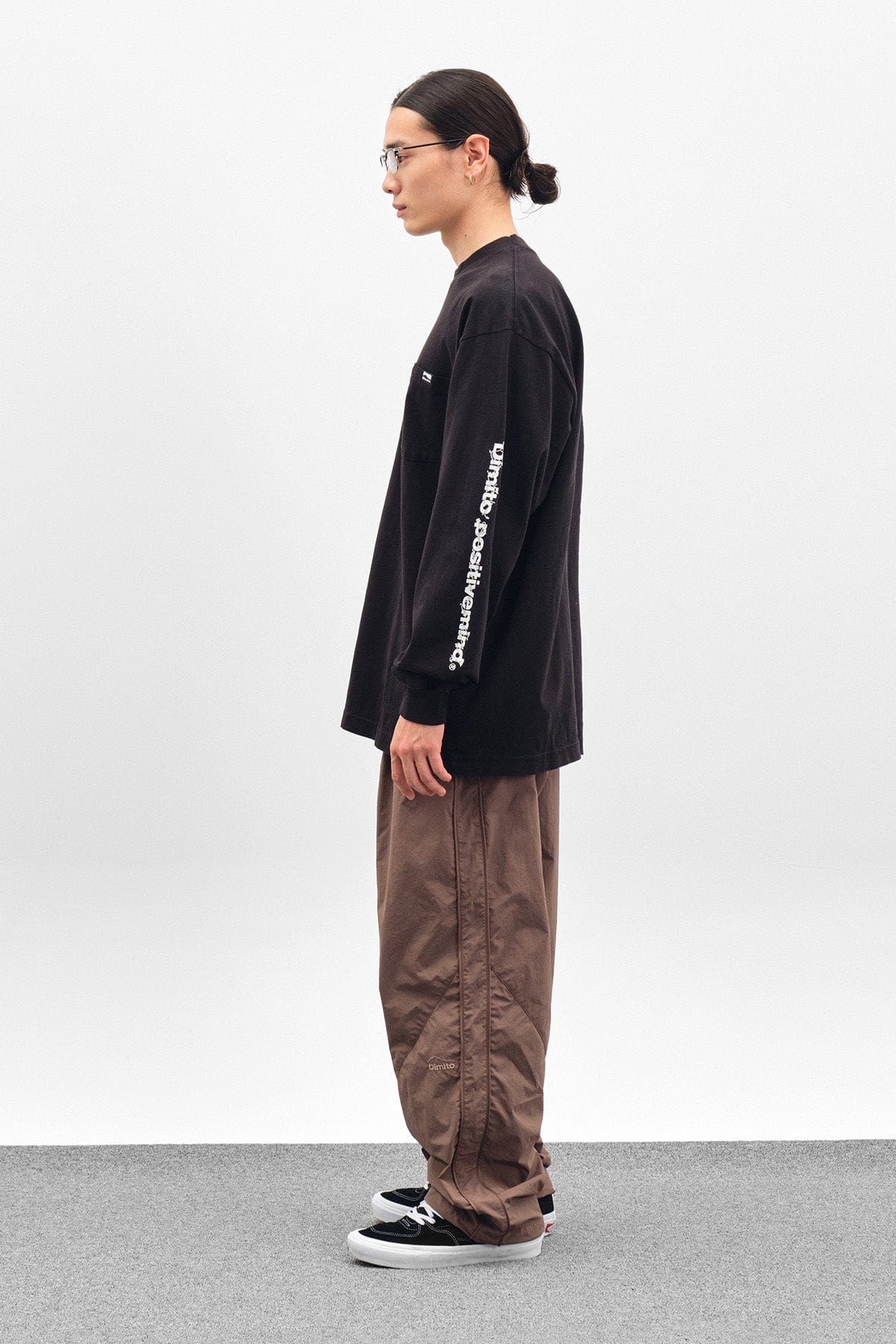 VERT NY LINE AIRFORCE PANTS DEEP BROWN