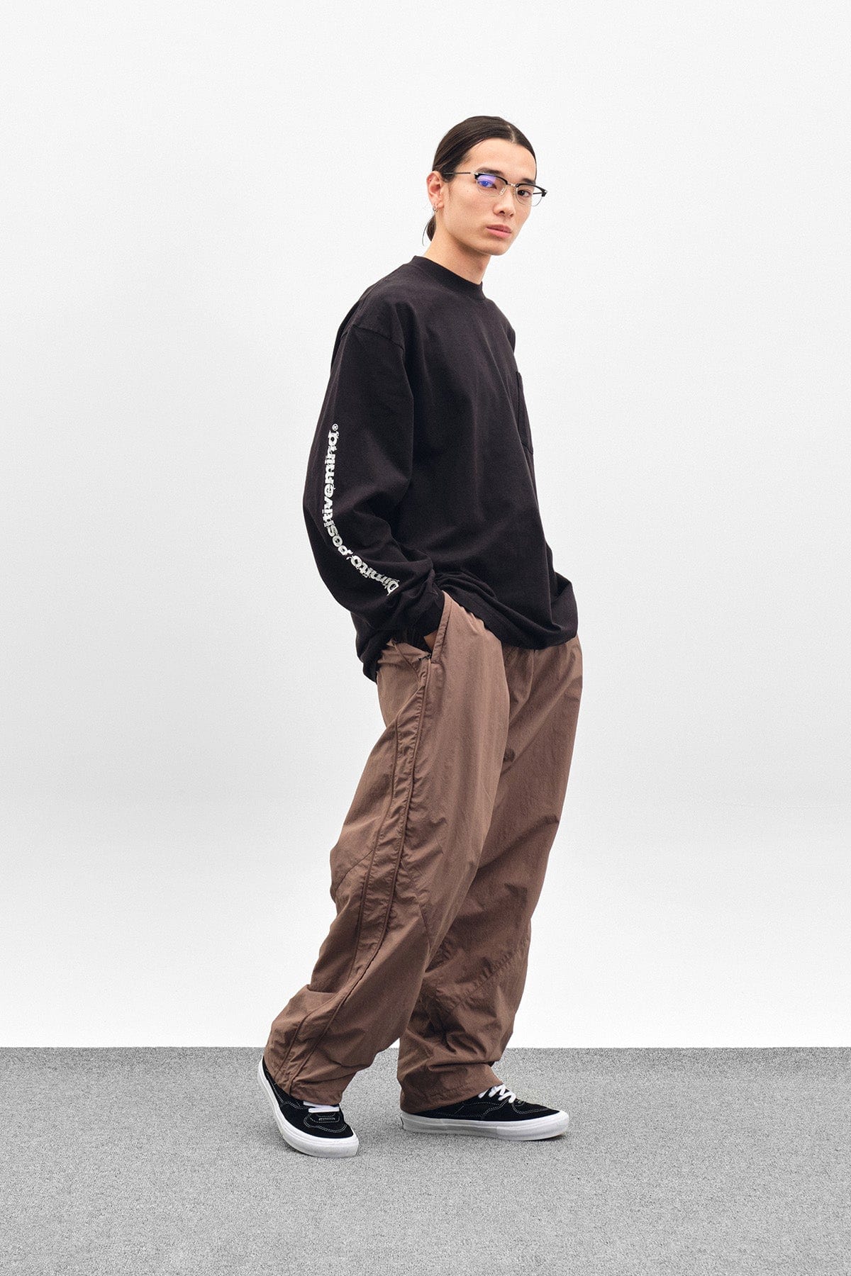 VERT NY LINE AIRFORCE PANTS DEEP BROWN