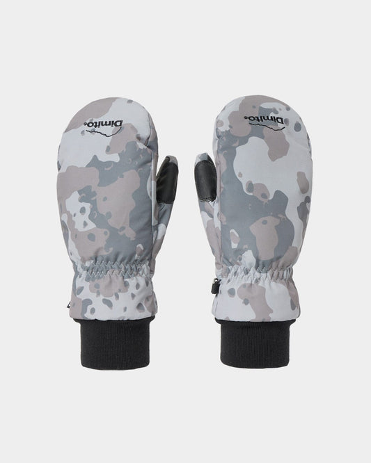 VERT OG LOGO MITTEN DOT CAMO GREY