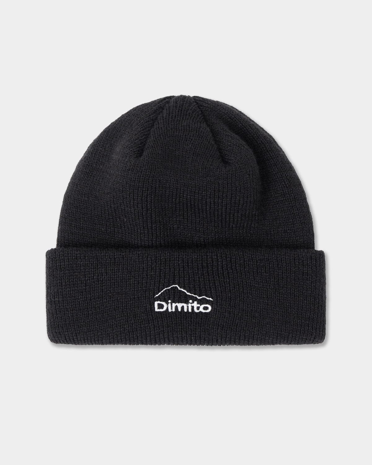 VERT ONE-SIZE 23 MT LOGO KNIT BEANIE BLACK