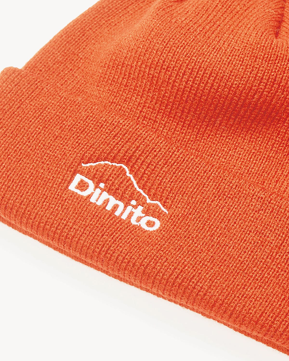 VERT ONE-SIZE 23 MT LOGO KNIT BEANIE ORANGE