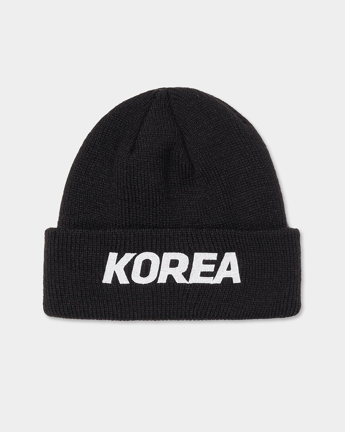 VERT ONE-SIZE 23 TEAM KOREA KNIT BEANIE BLACK