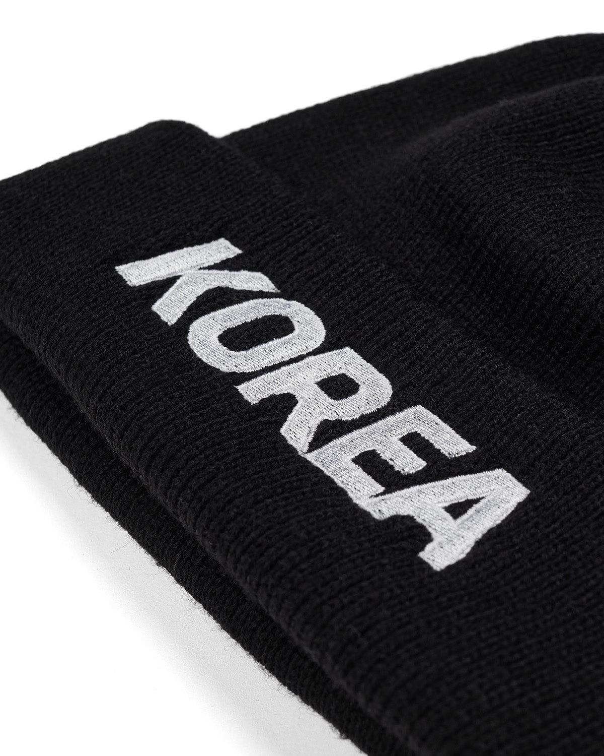 VERT ONE-SIZE 23 TEAM KOREA KNIT BEANIE BLACK