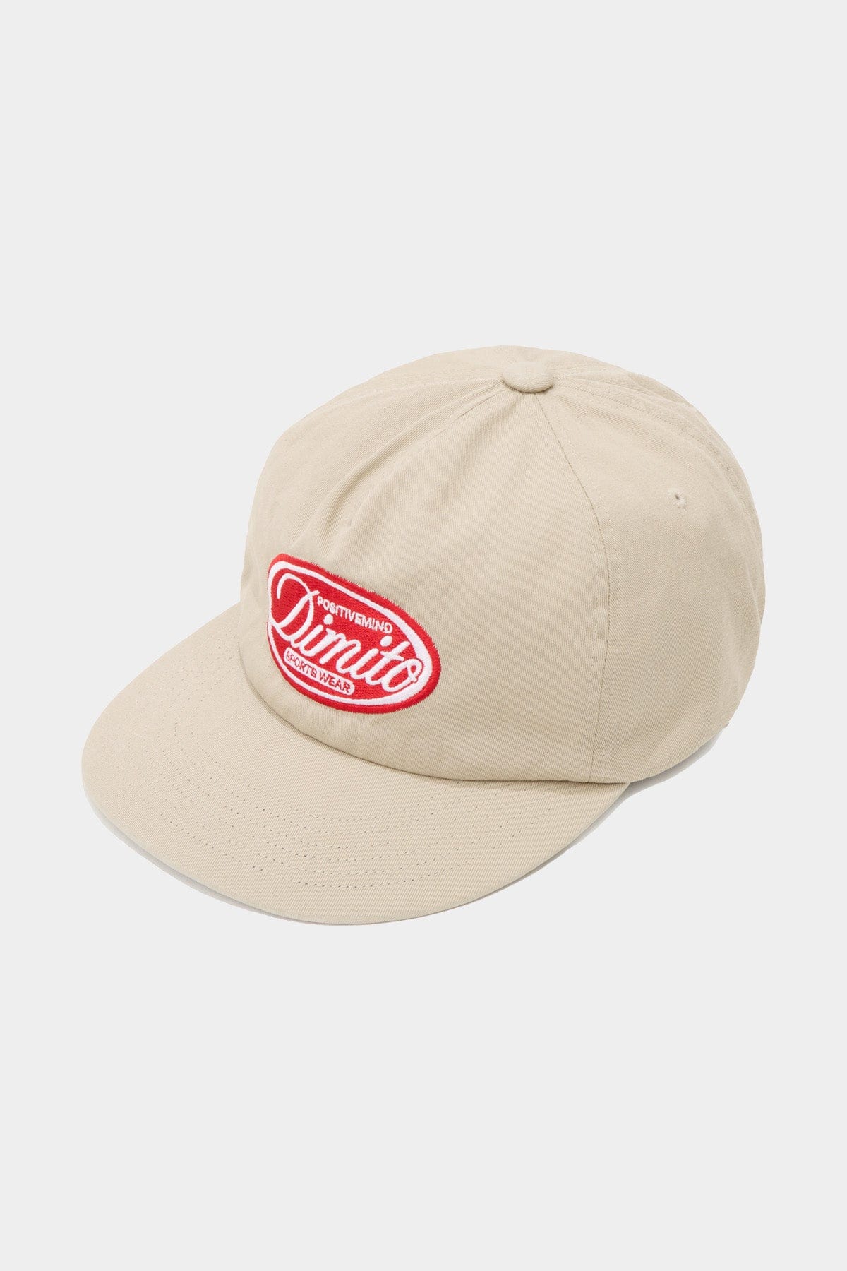 VERT ONE-SIZE CIRCLE DPM COTTON TRUCKER CAP BEIGE