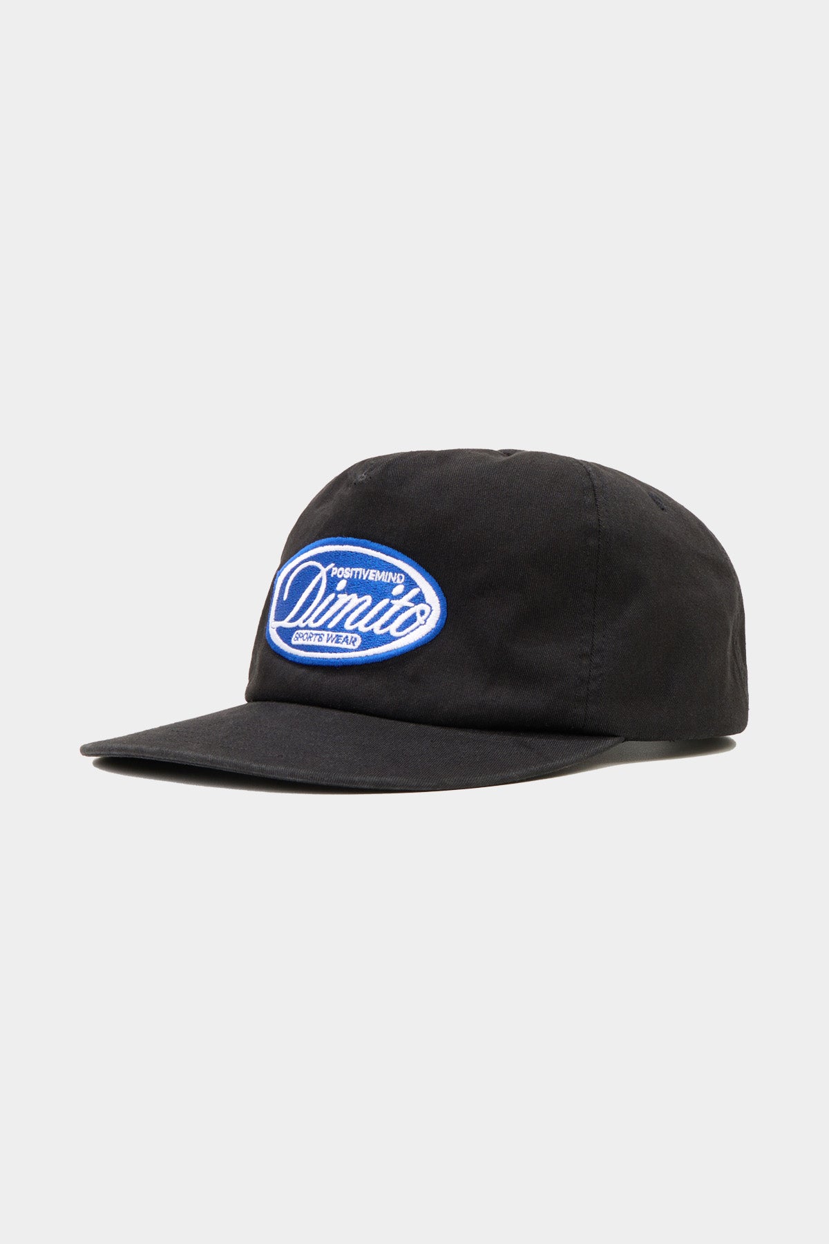 VERT ONE-SIZE CIRCLE DPM COTTON TRUCKER CAP BLACK