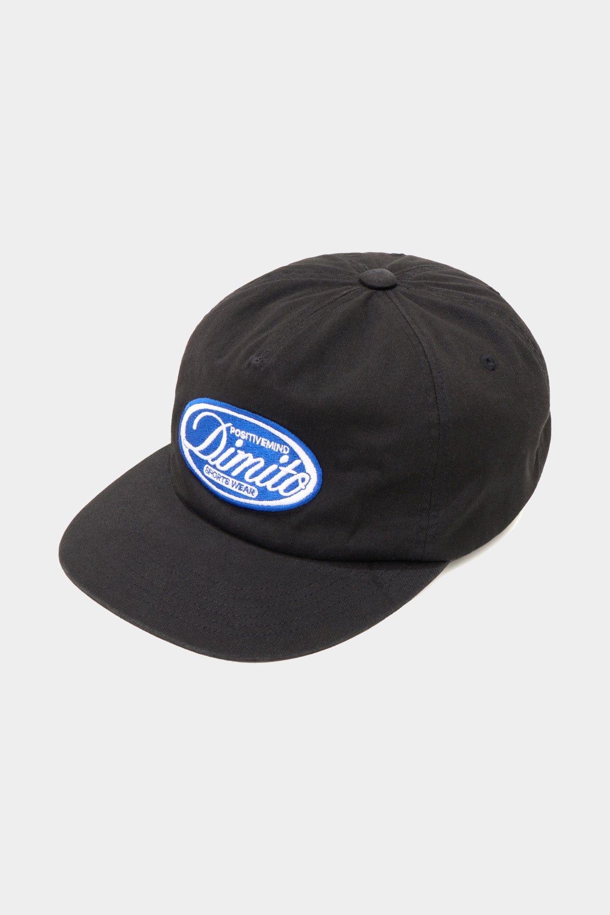 VERT ONE-SIZE CIRCLE DPM COTTON TRUCKER CAP BLACK