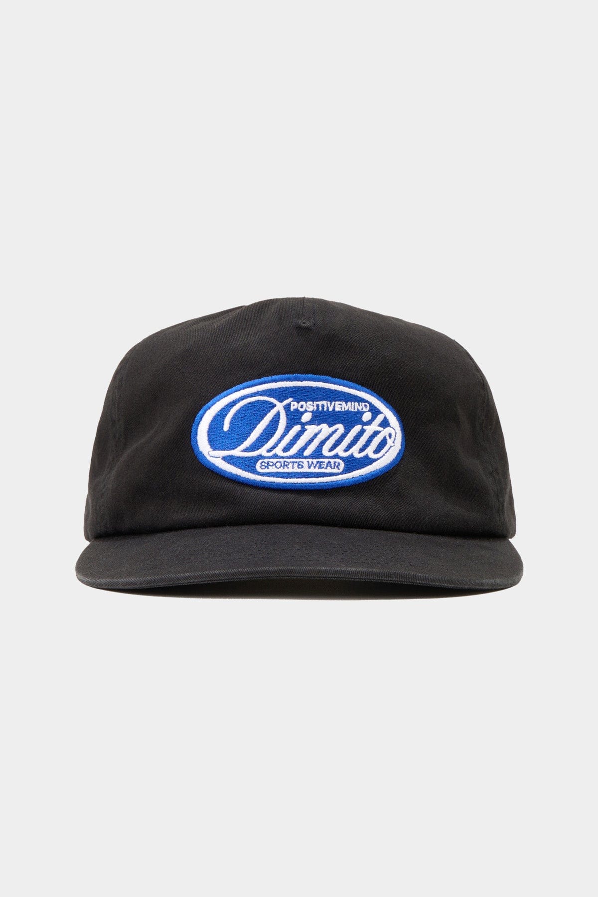 VERT ONE-SIZE CIRCLE DPM COTTON TRUCKER CAP BLACK