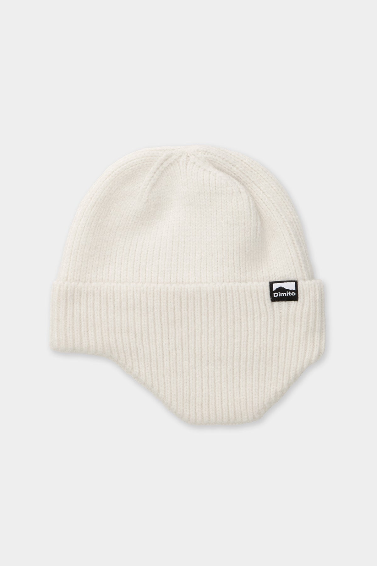 VERT ONE-SIZE DMT EAR BEANIE IVORY