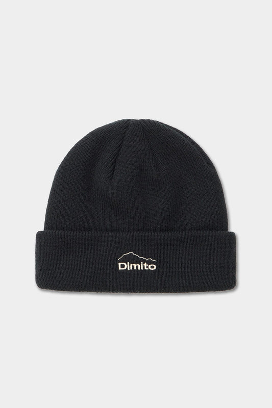 VERT ONE-SIZE DMT LOGO BEANIE BLACK