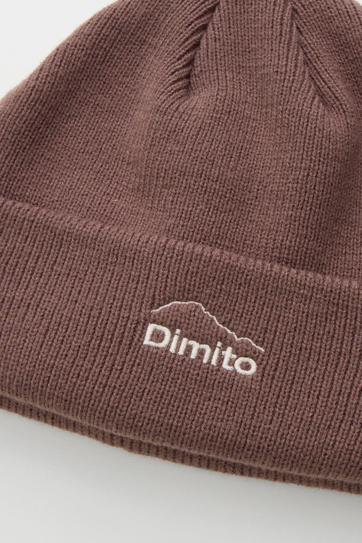 VERT ONE-SIZE DMT LOGO BEANIE COCOA