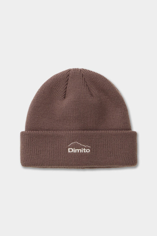 VERT ONE-SIZE DMT LOGO BEANIE COCOA