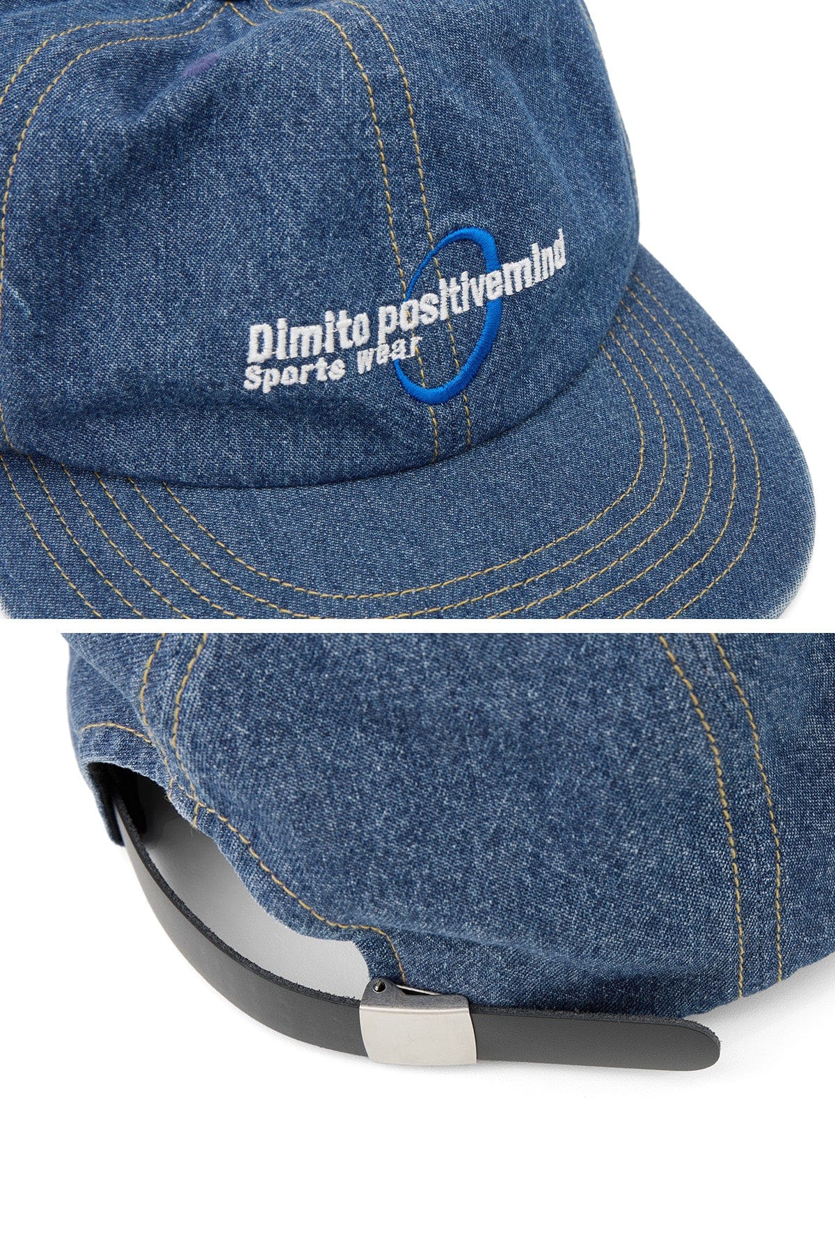 VERT ONE-SIZE DMTS DENIM 6PANEL CAP DENIM BLUE