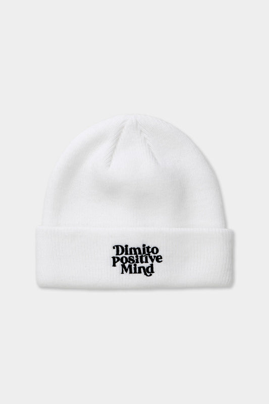 VERT ONE-SIZE DPM BEANIE WHITE