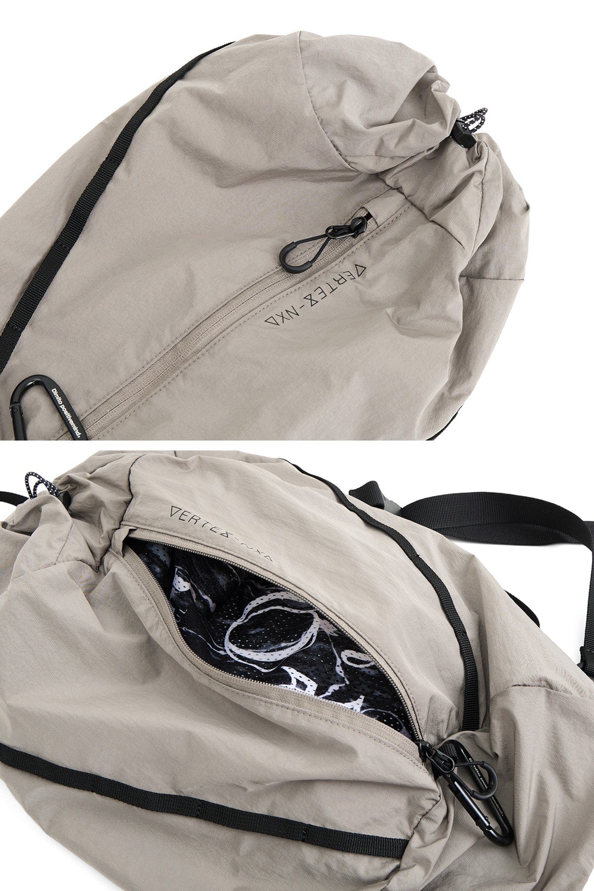 VERT ONE-SIZE EASY CARRY PACKABLE BAG TAN