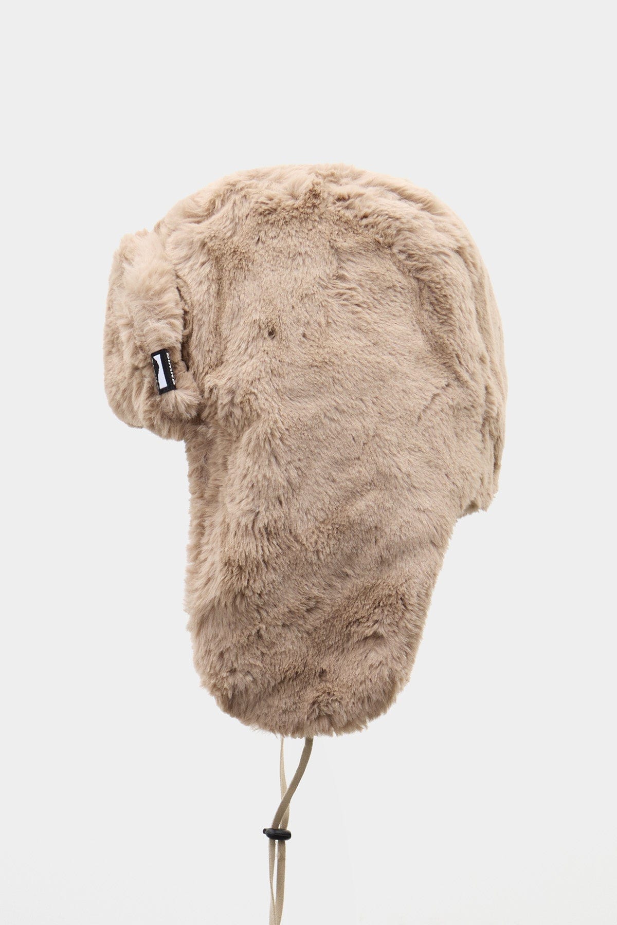 VERT ONE-SIZE ECO FUR EAR FLAP HAT BEIGE