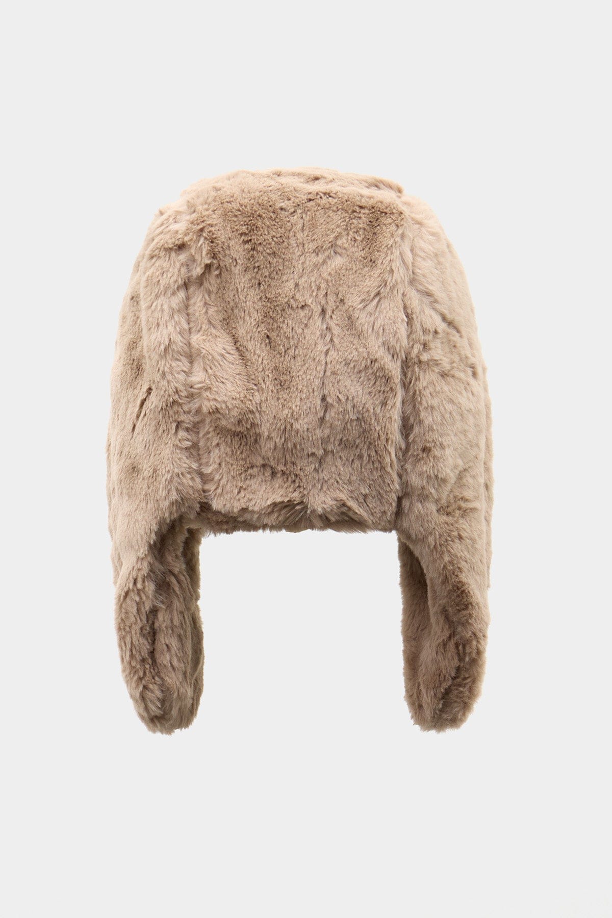 VERT ONE-SIZE ECO FUR EAR FLAP HAT BEIGE