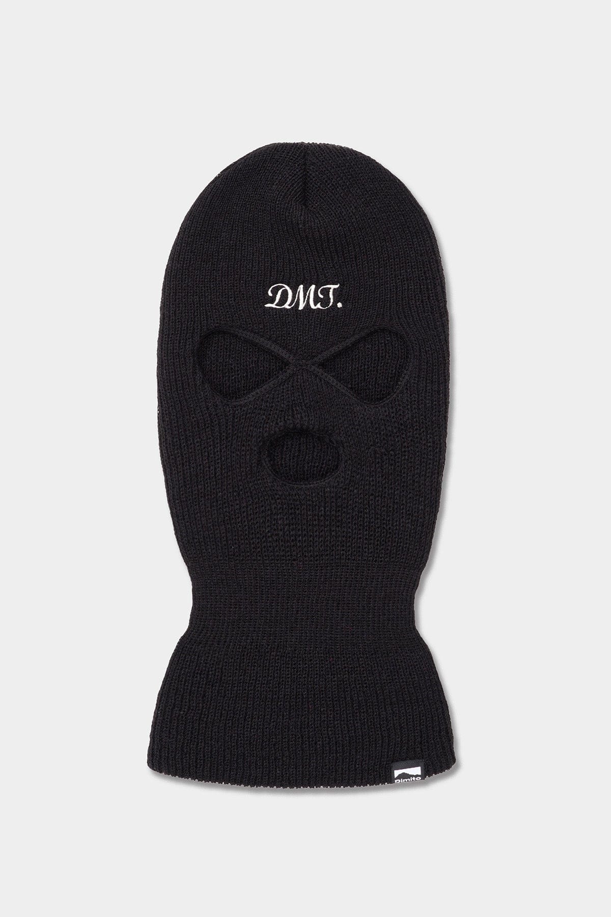 VERT ONE-SIZE FACE KNIT MASK BLACK