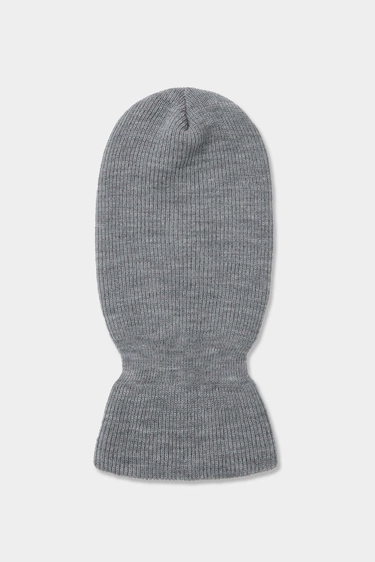 VERT ONE-SIZE FACE KNIT MASK GREY