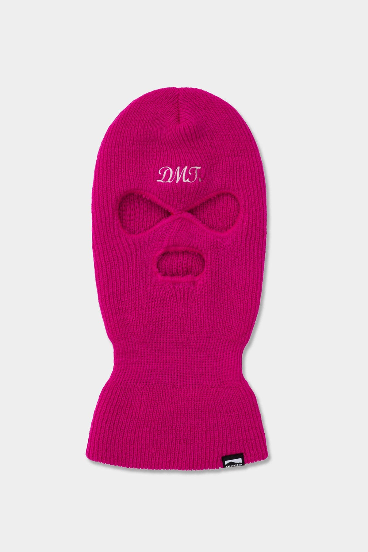 VERT ONE-SIZE FACE KNIT MASK PINK