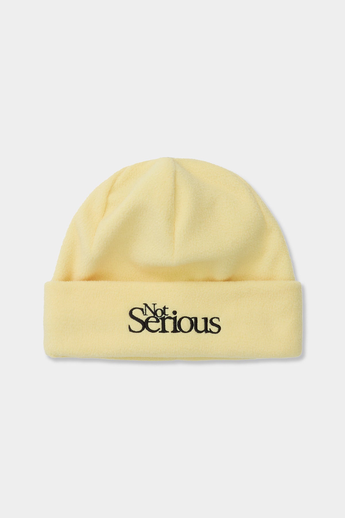 VERT ONE-SIZE FLEECE BEANIE CREAM YELLOW