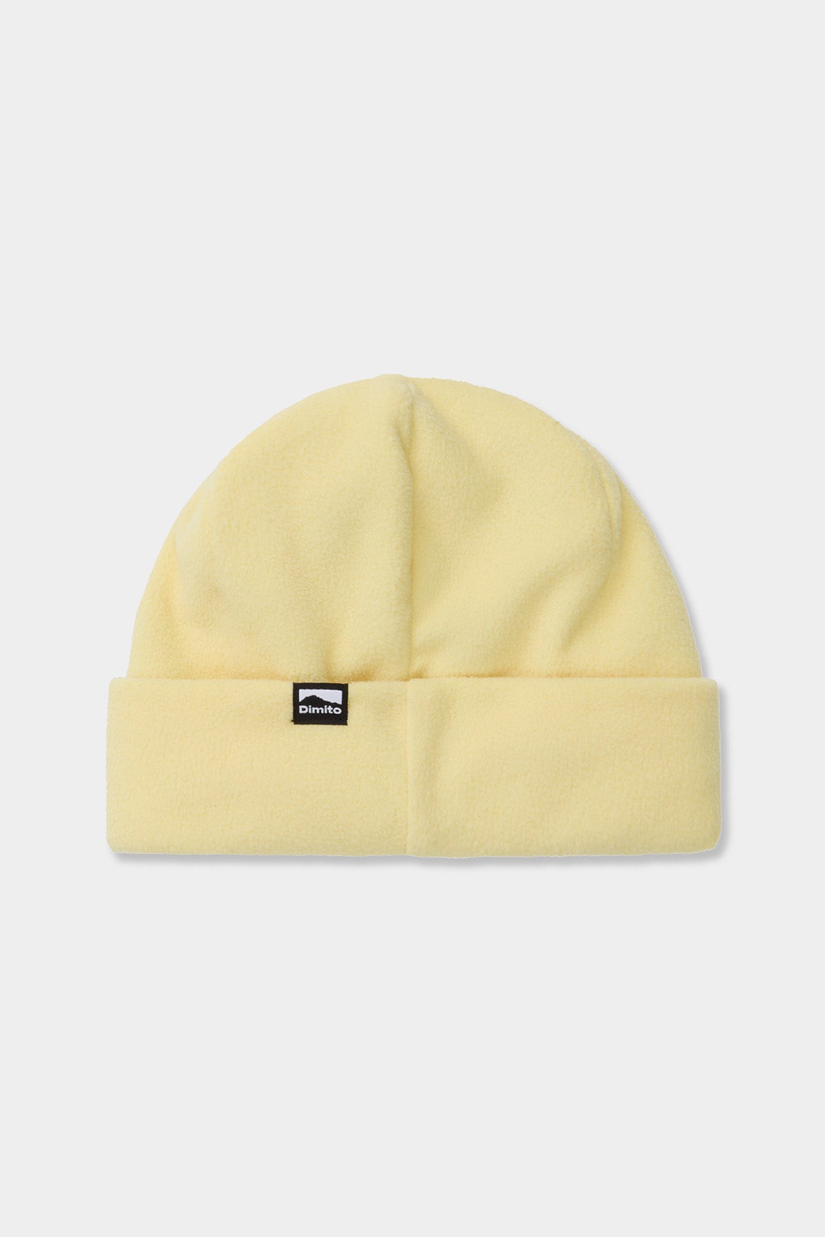 VERT ONE-SIZE FLEECE BEANIE CREAM YELLOW