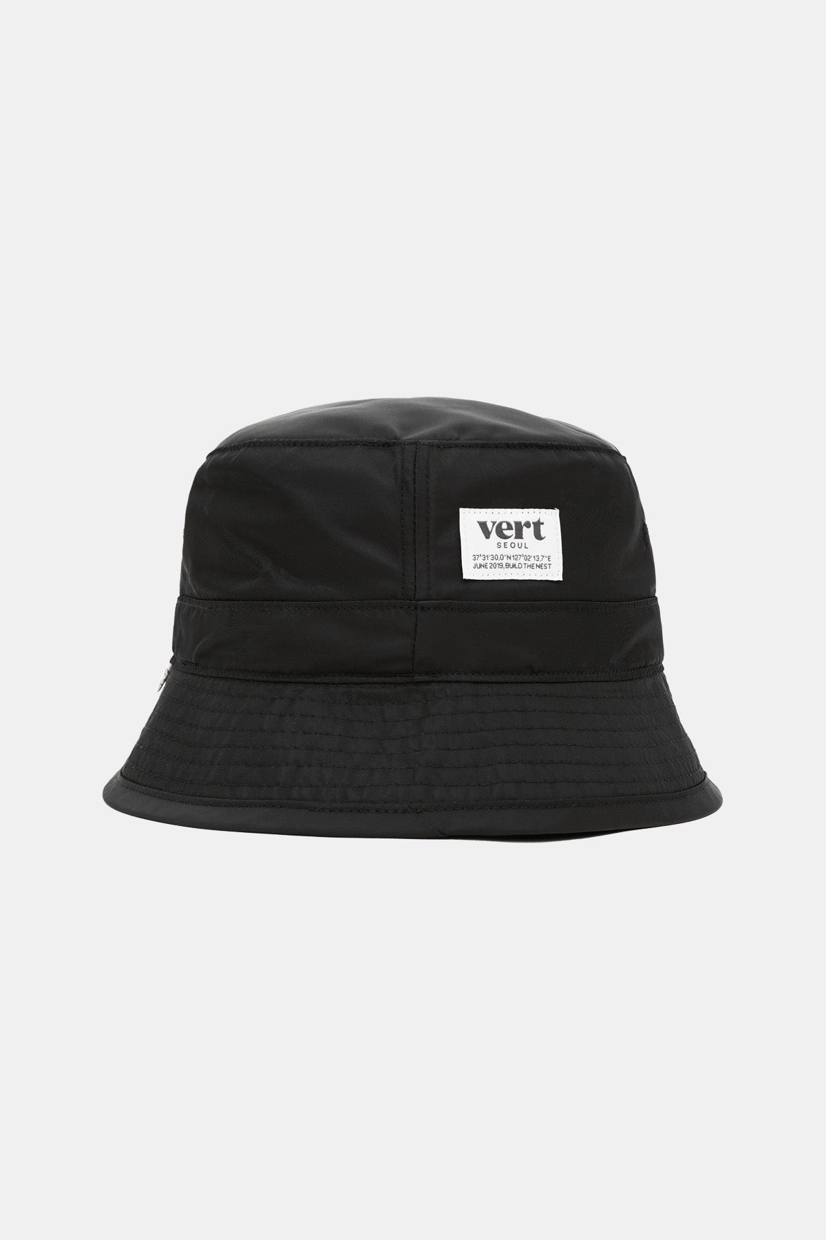 VERT ONE-SIZE FOUND BUCKET HAT BLACK