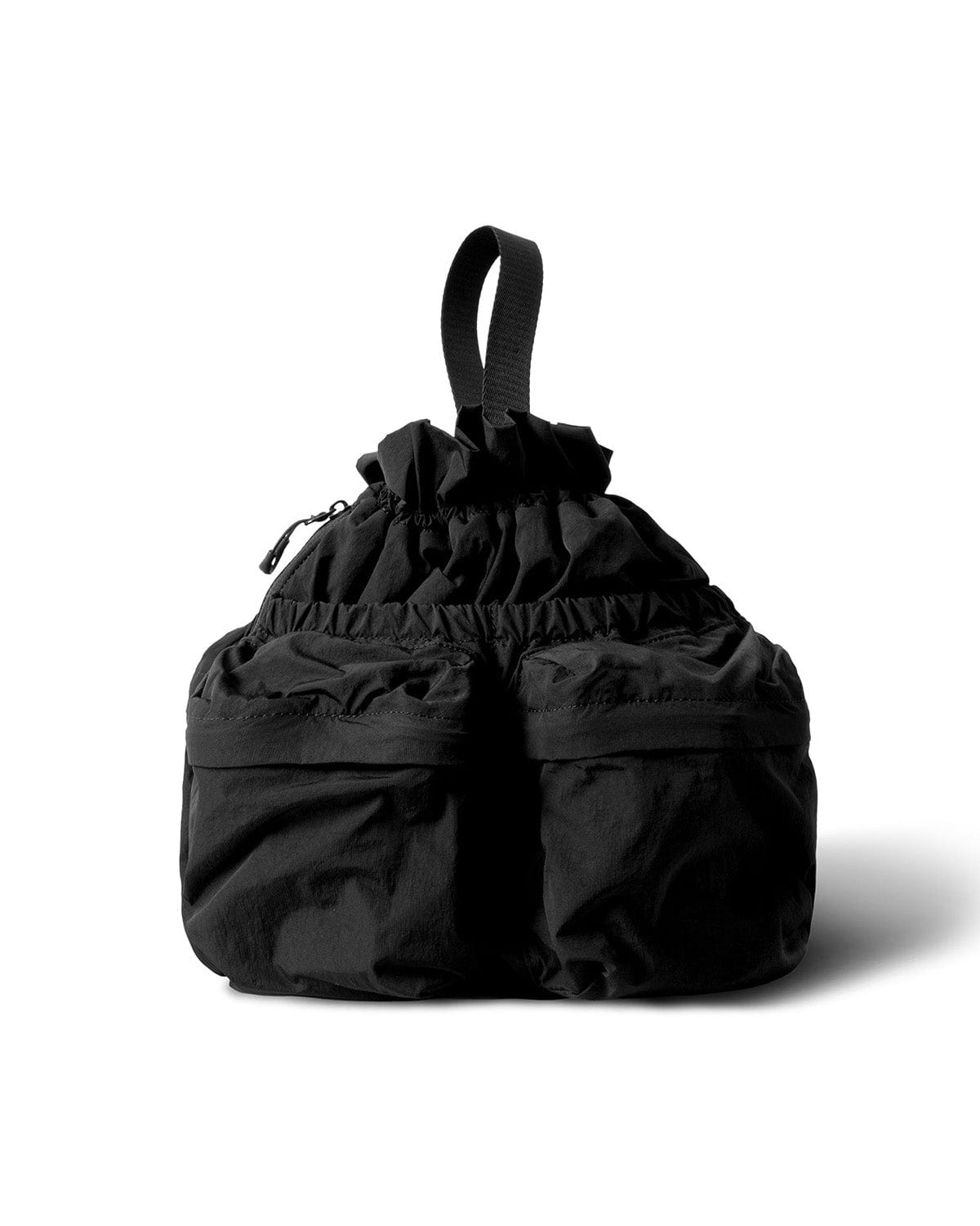 VERT ONE-SIZE [FOUND POCKET] CLOVER BUCKET BAG BLACK