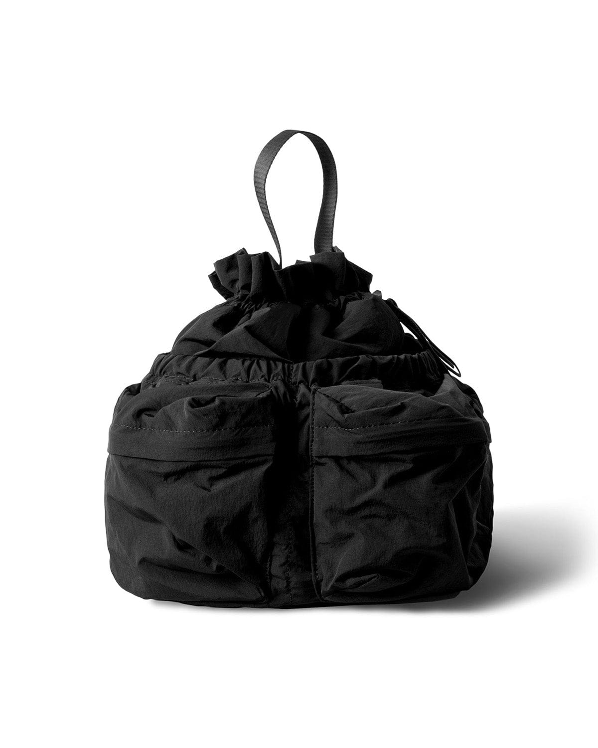 VERT ONE-SIZE [FOUND POCKET] CLOVER BUCKET BAG BLACK