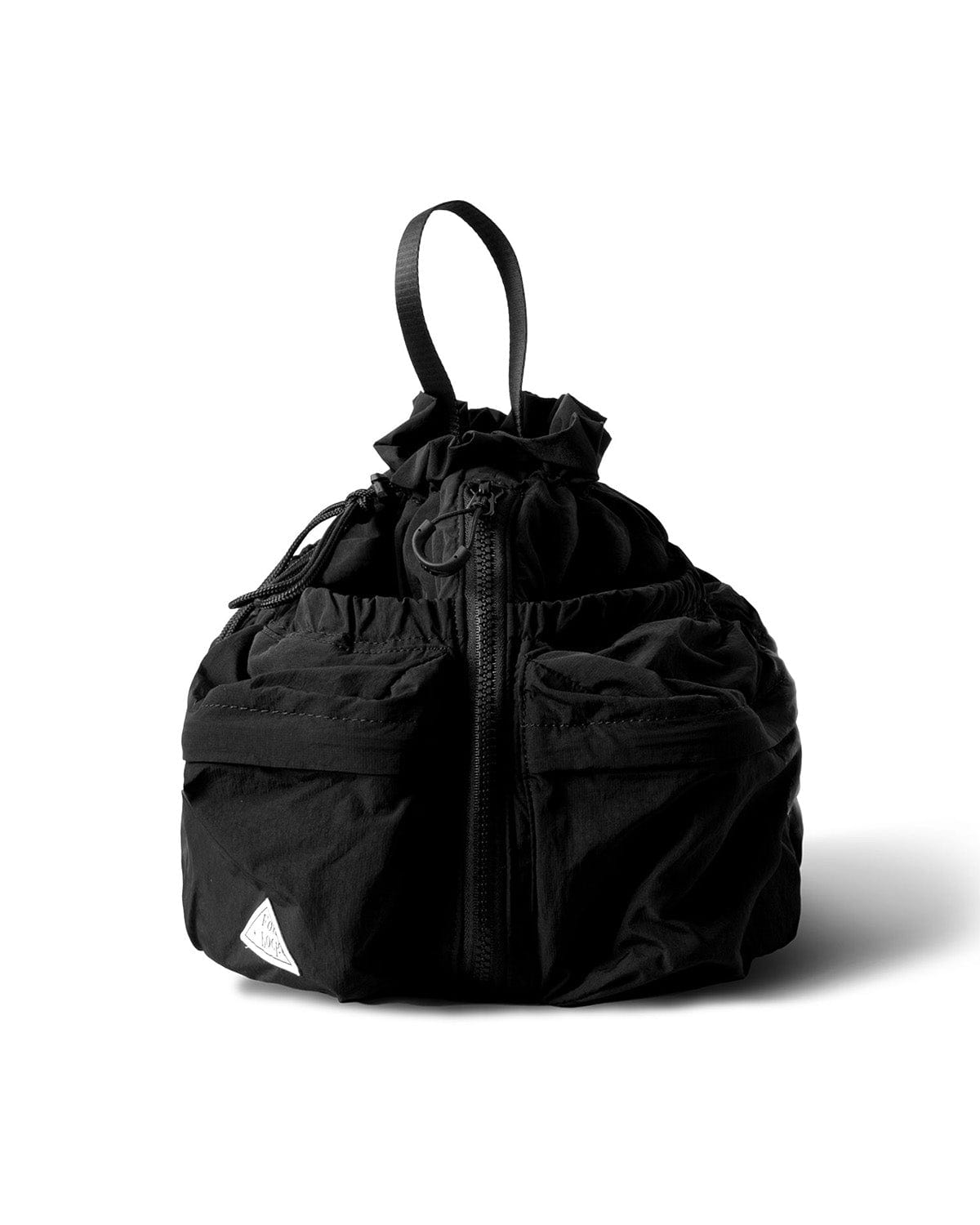 VERT ONE-SIZE [FOUND POCKET] CLOVER BUCKET BAG BLACK