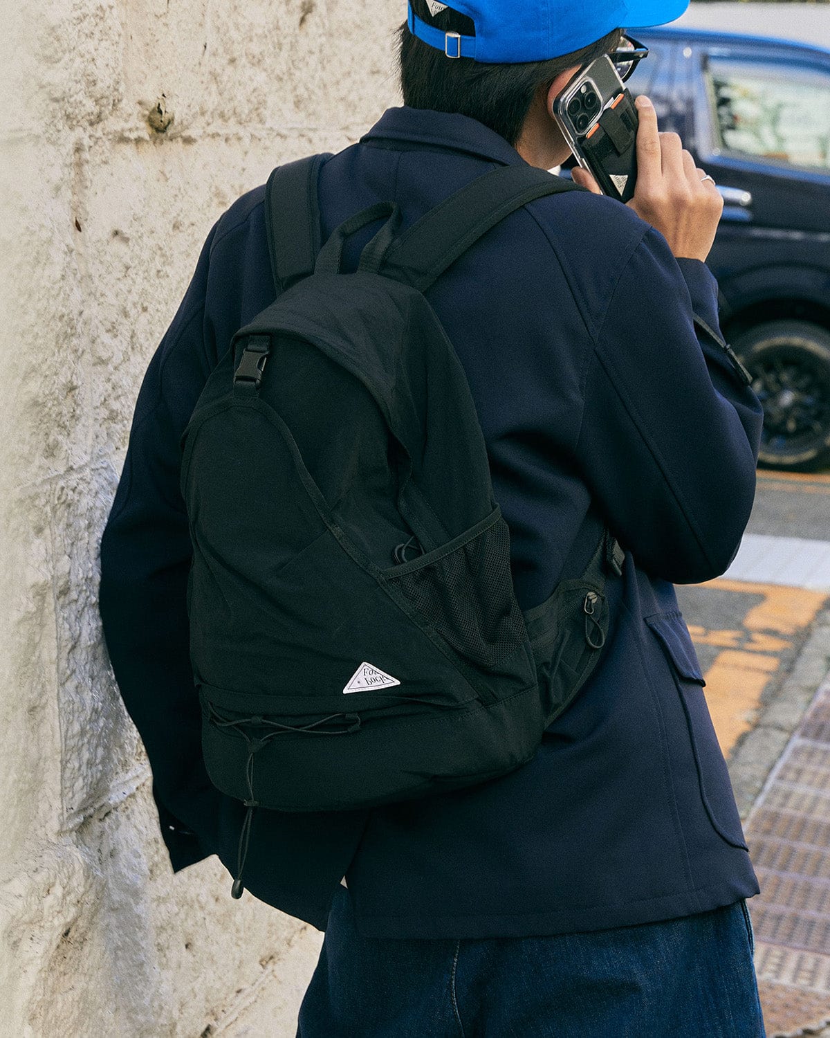 VERT ONE-SIZE [FOUND POCKET] EASY COMPORT BACKPACK BLACK