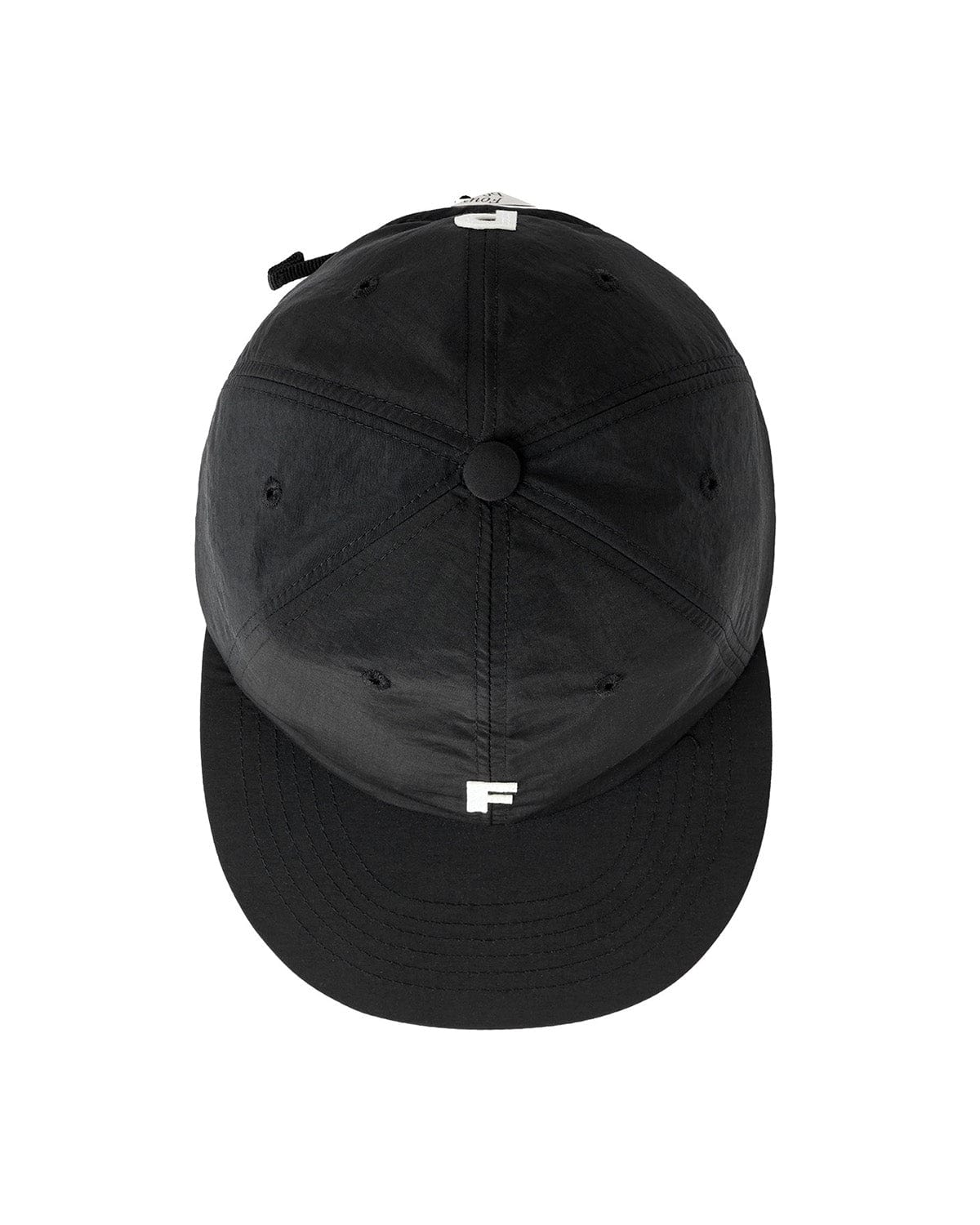 VERT ONE-SIZE [FOUND POCKET] FP NYLON CAP BLACK