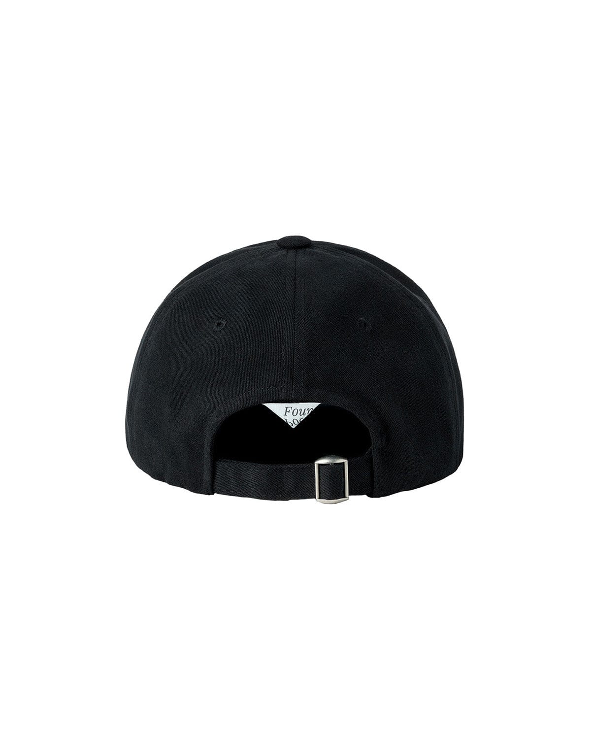 VERT ONE-SIZE [FOUND POCKET] FPP BALL CAP BLACK