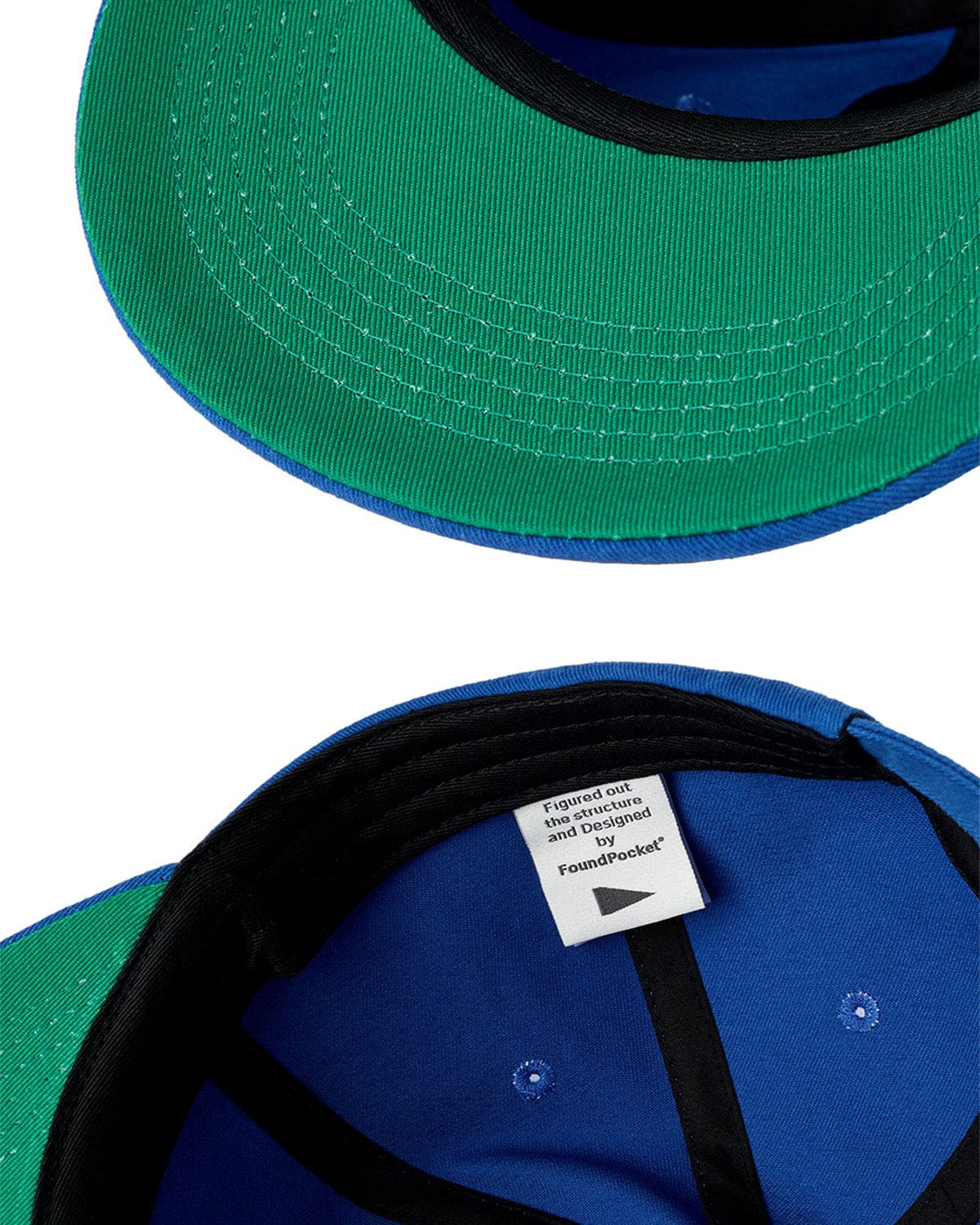 VERT ONE-SIZE [FOUND POCKET] FPP BALL CAP BLUE