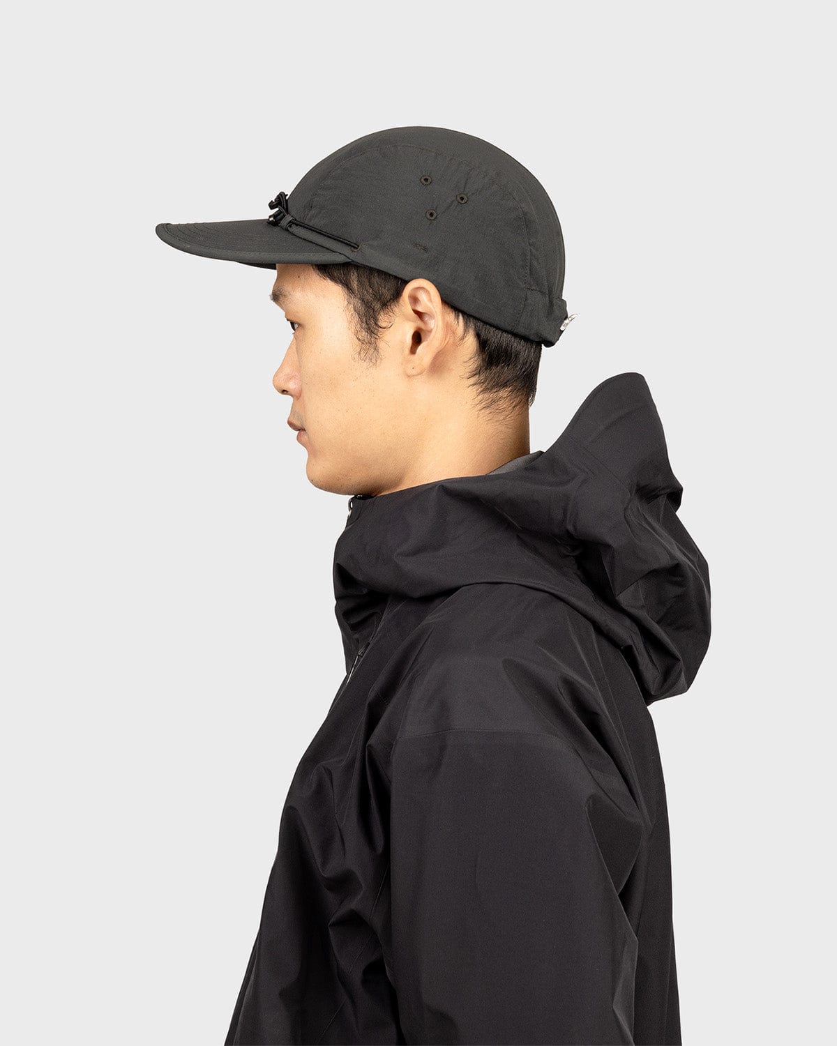 VERT ONE-SIZE [FOUND POCKET] KNOT DUCK CAP CHARCOAL