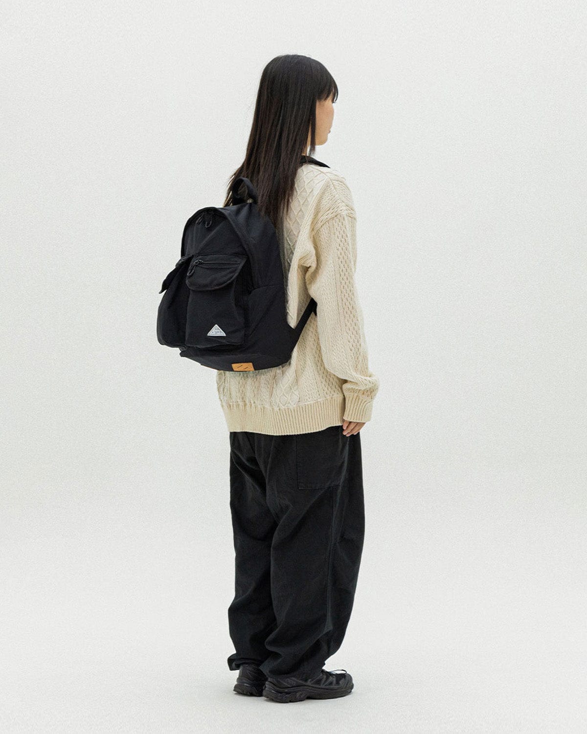 VERT ONE-SIZE [FOUND POCKET] LOGIC BACKPACK BLACK