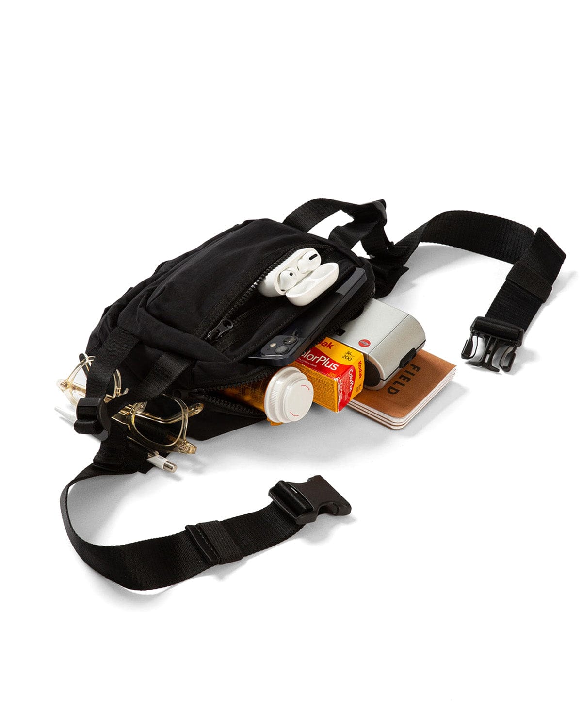 VERT ONE-SIZE [FOUND POCKET] PACEMAKER WAIST BAG BLACK