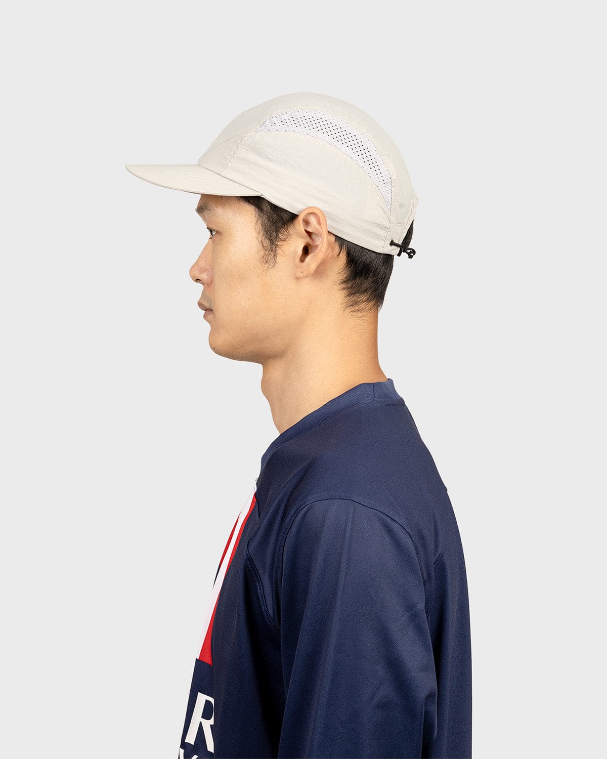 VERT ONE-SIZE [FOUND POCKET] SIDE MESH CAMP CAP LIGHT GREY