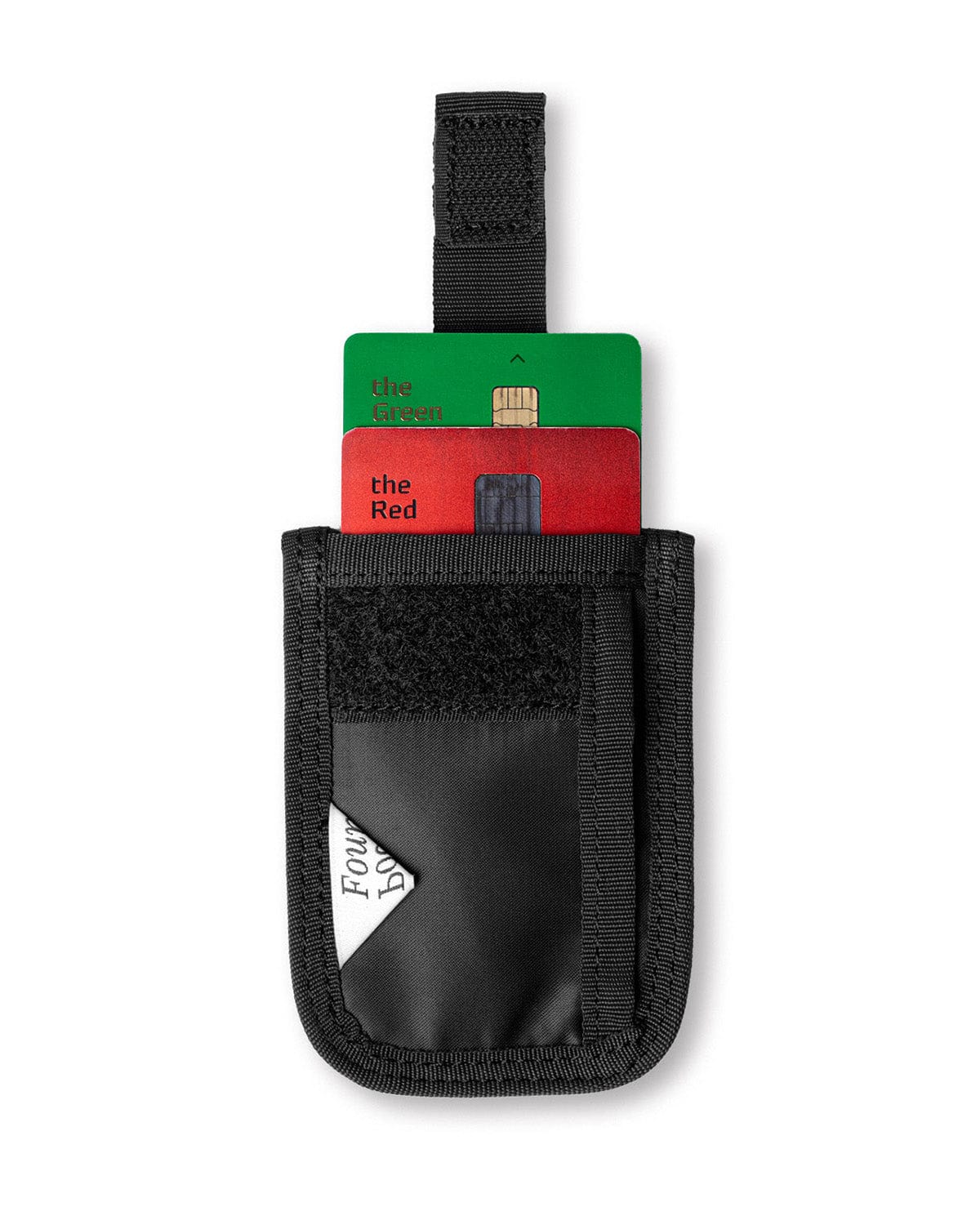 VERT ONE-SIZE [FOUND POCKET] SLAP CARDCASE FOR MAGSAFE BLACK