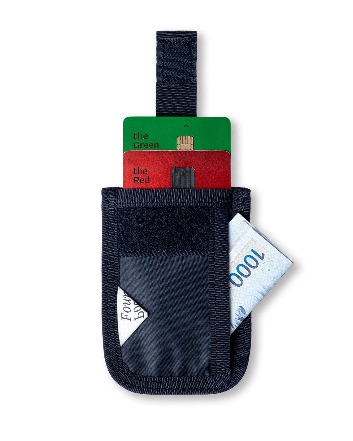 VERT ONE-SIZE [FOUND POCKET] SLAP CARDCASE FOR MAGSAFE NAVY