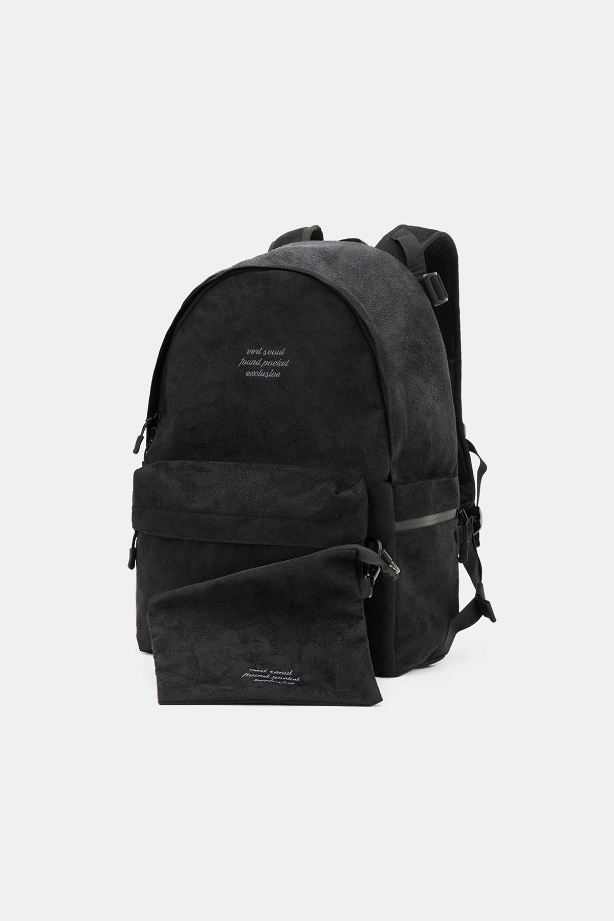 VERT ONE-SIZE FOUND STONE BACKPACK BLACK